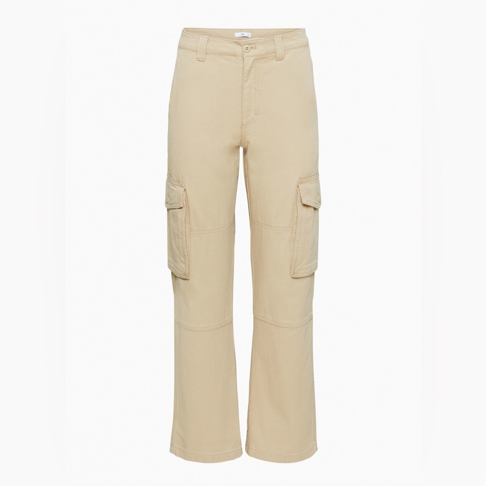 Aritzia TNA Troop Cargo Utility Pant in Khaki Size 2